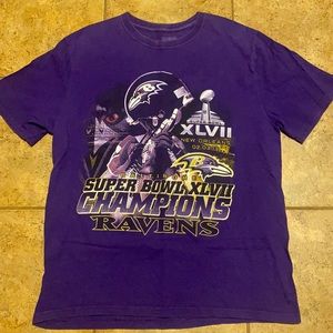 Vintage Baltimore Ravens Super Bowl Shirt
